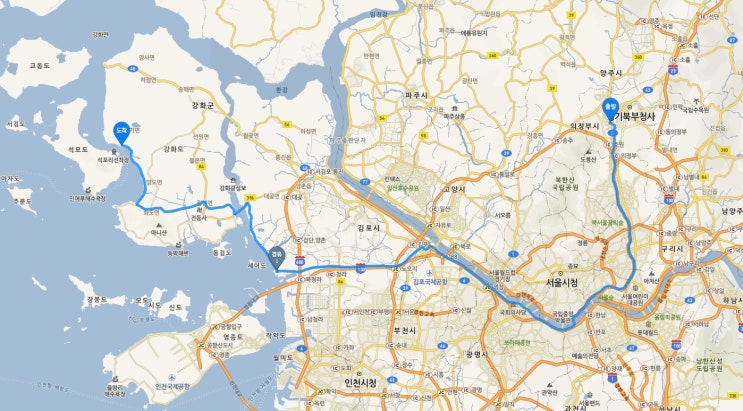  볼음도 자전거 여행