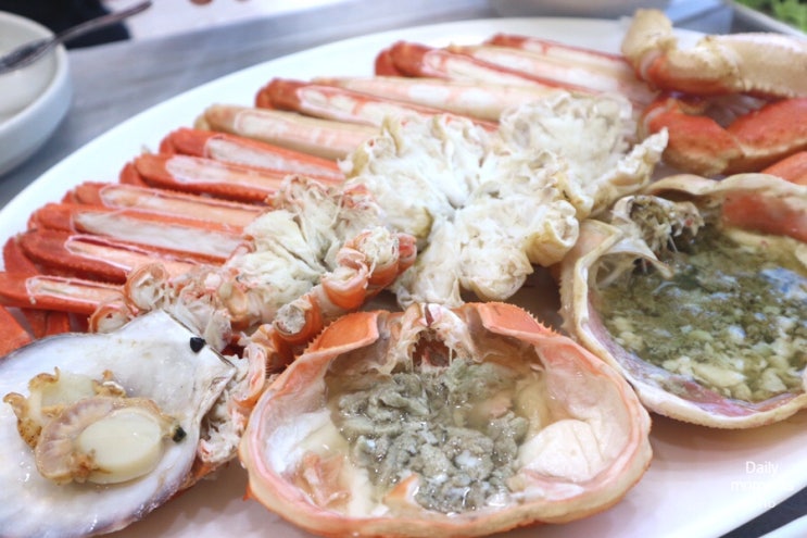  [속초 대게 맛집] 두남자활어회 :: 대게세트 푸짐하고 배부른 점심먹기