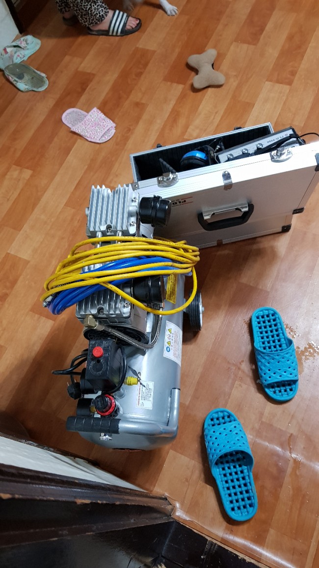  어제는 부천 삼정동에서 누수 잡았습니다~