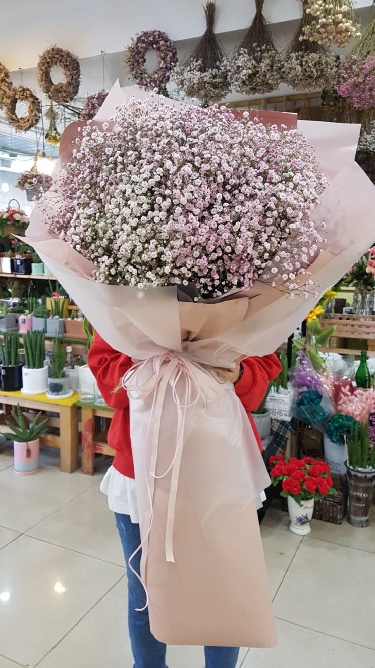  대형꽃다발  로즈데이