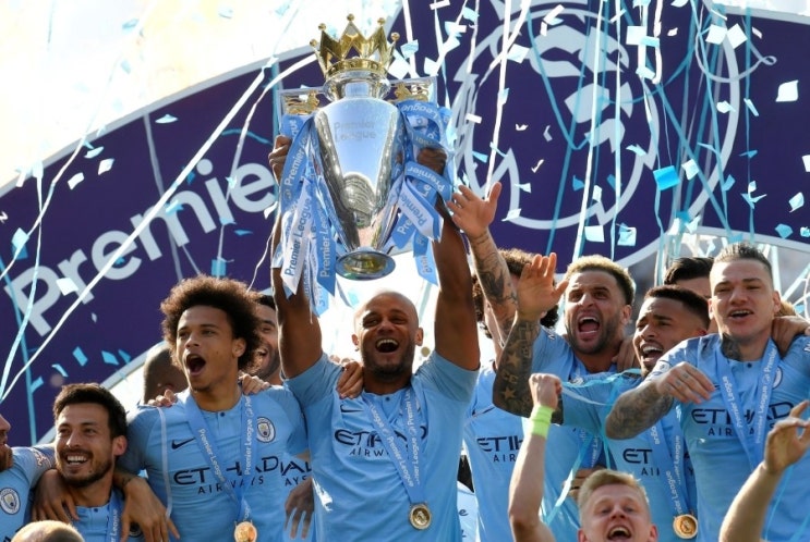 2018-19 프리미어리그(EPL) 최종순위 --- 맨시티 우승 2연패_역대 우승팀 알아보기