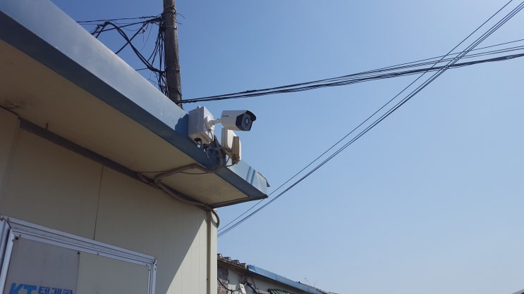 익산 양계장 CCTV설치 PTZ 카메라 시공 설치  국가보조사업 시공