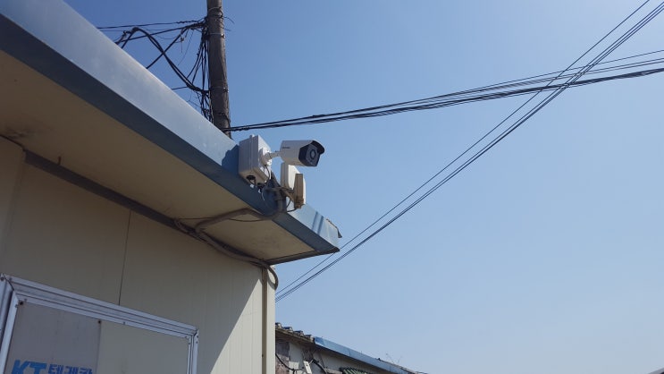  익산 양계장 CCTV설치 PTZ 카메라 시공 설치  국가보조사업 시공