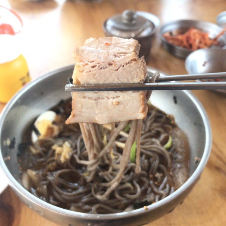  흥업매지막국수 후기