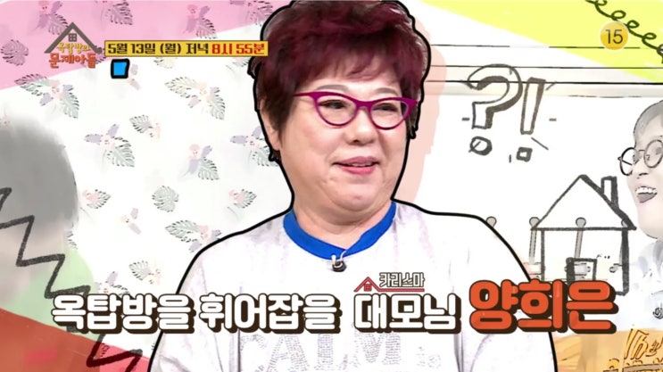 <옥탑방의 문제아들> 양희은 편 <옥탑방의 문제아들> 양희은 편
