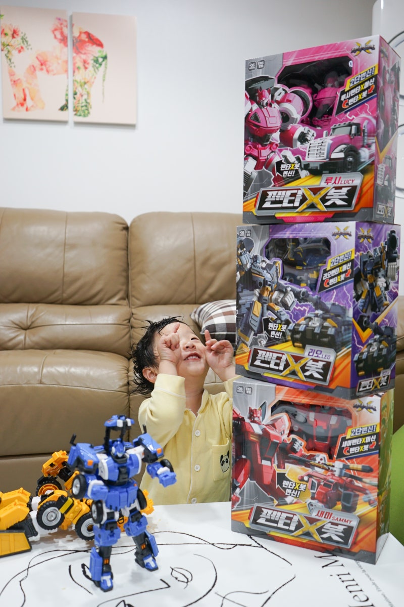 미니특공대X 펜타X봇 5종 로봇장난감 너무 좋아하는데?! : 네이버 블로그