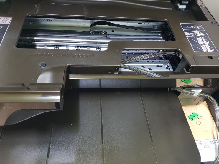 울산프린터수리 복합기 수리 - 프린터오류 또는 잉크시스템에 문제 - 울산 북구 사무실 hp7612 프린트 수리