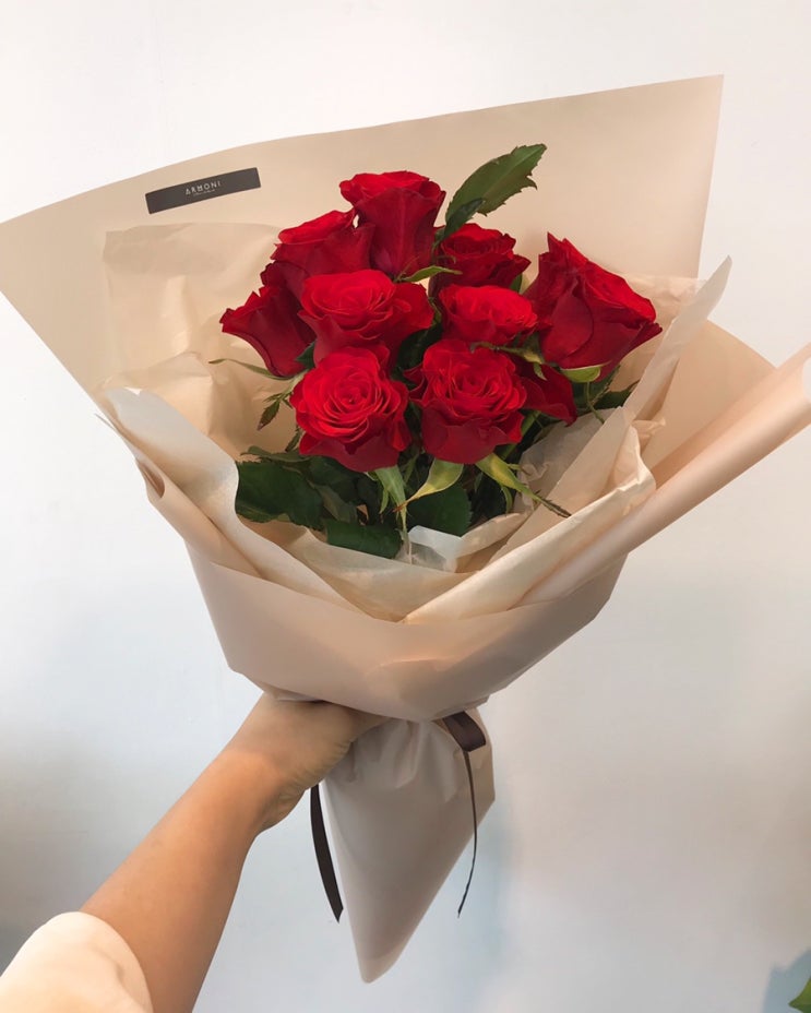  김해 꽃집 아르모니 :: 로즈데이 장미 꽃다발