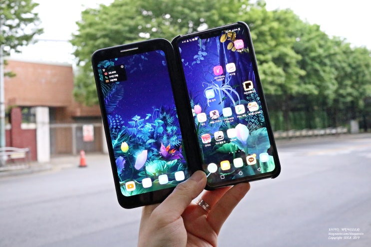  LG V50 ThinQ 듀얼스크린 기능 및 후기