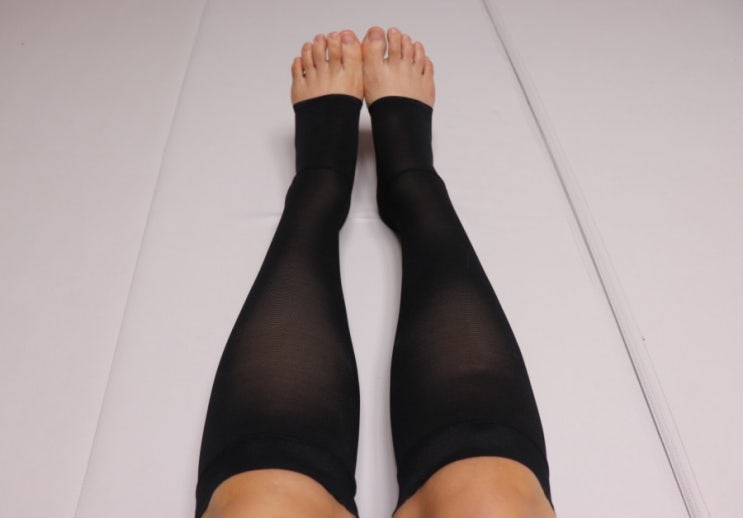  하지정맥 때문에 종아리압박 에덴메디칼, L02  Knee Length   종아리밴드 선택한 후기.