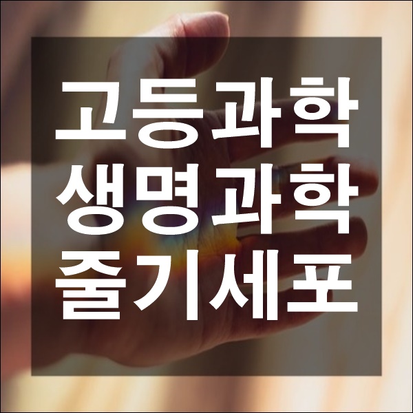  고등과학 생명과학 줄기 세포 복제 동물 과학 탐구