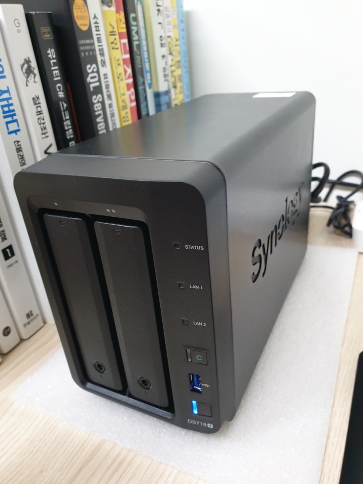  시놀로지(Synology) NAS - "DiskStation DS718+" 구매!