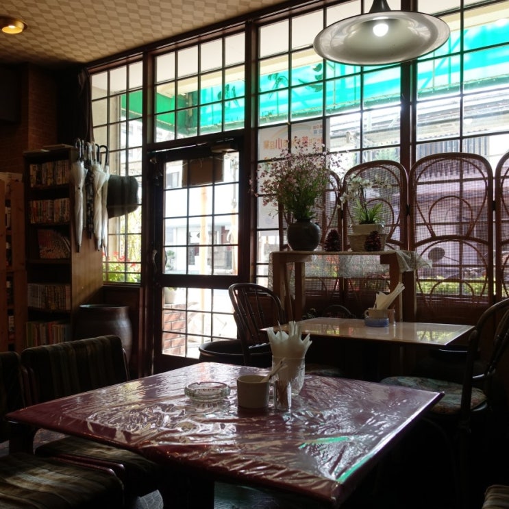 #190514 일본 미야자키 여행 3일차 - 미야자키 카페 추천, 시베루 画廊喫茶 シベール