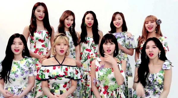 [로즈데이] 트와이스 꽃이 피었습니다 움짤 (ft.꽃과 트와이스 조합)