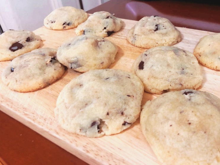  무설탕, No 밀가루 키토 초코 칩 쿠키 만들기! - Low carb Chocolate chip cookies recipe