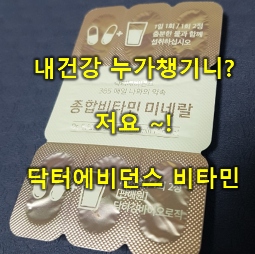  닥터에비던스 종합비타민 후기