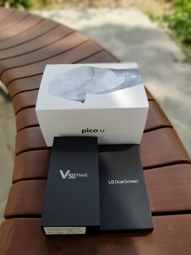  Lg V50 ThinQ 언박싱 개봉기! 카툭튀 없이 매끈하다.