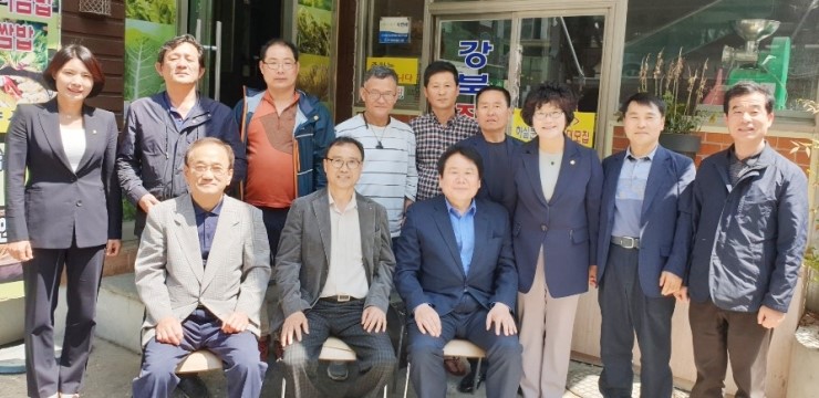  592 - 정양석 국회의원, 강북구 옥외광고협회와 간담회