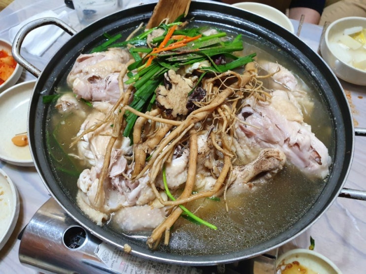  남한산성 삼계탕 맛집 '노다지' 다녀오다