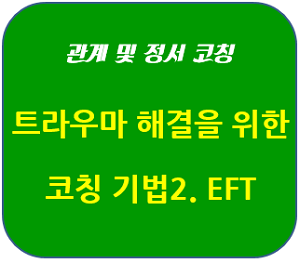  트라우마 해결을 위한 코칭기법2. EFT