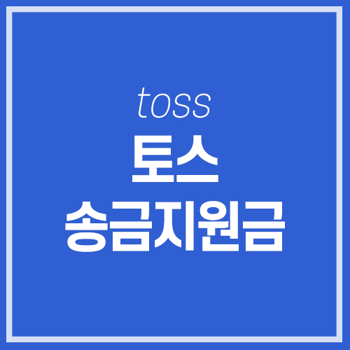  【정보】 toss 토스 송금지원금 9만원 혜택받으세요!