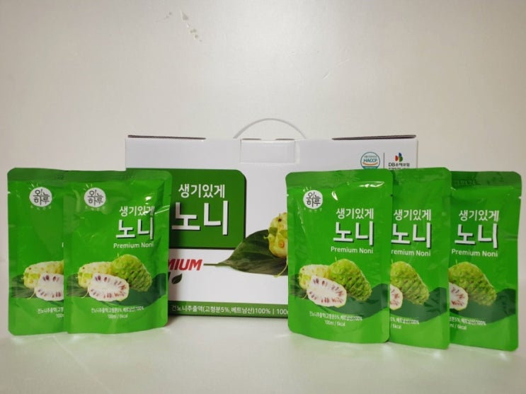  노니즙(주스) 추천 생기가득 기적의 열매!!