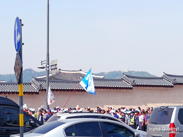  타다(TADA) 반대 집회가 열린 광화문광장(2019.05.15)