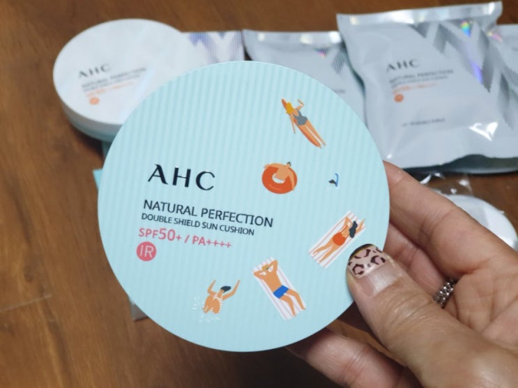  AHC내추럴더블쉴드썬쿠션 장만.올 여름 잘부탁해썬크림