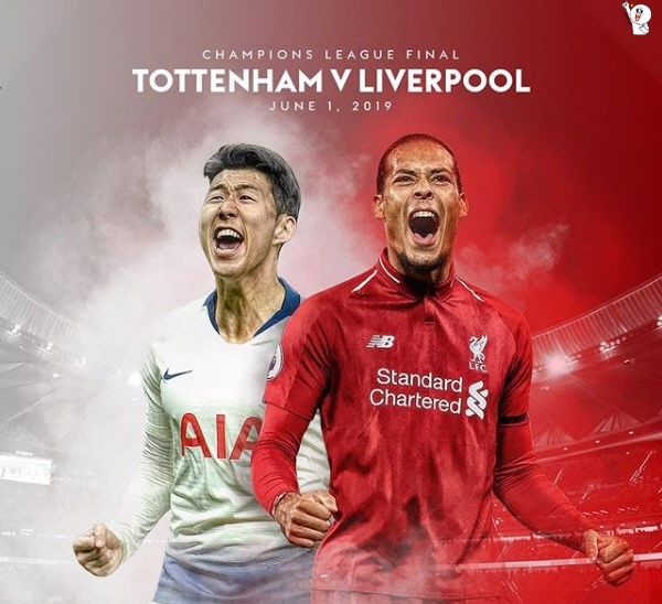  2019년 6월 2일 04:00 토드넘 vs 리버풀 챔스 결승전!!!!