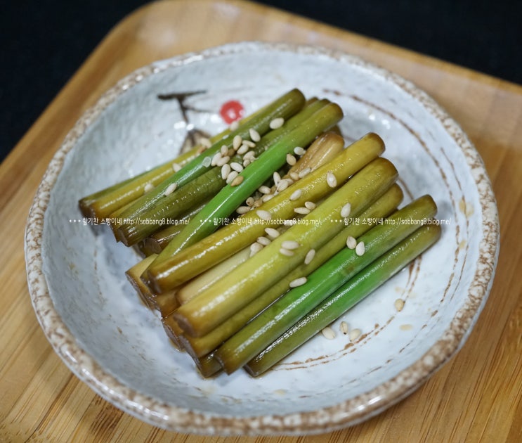  김하진마늘쫑장아찌/알토란 마늘쫑장아찌 만들었어요