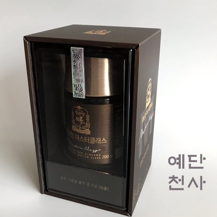  아버님 예단으로 최고!! 정관장 예단