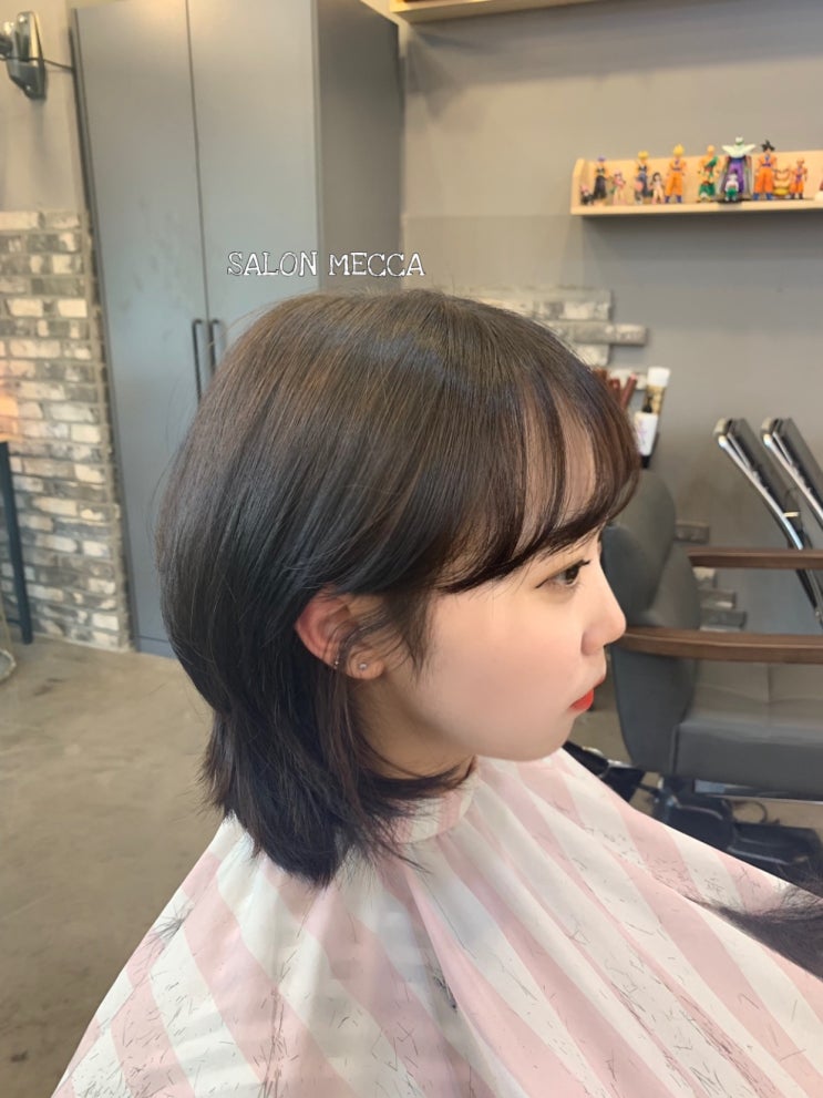  원주미용실 살롱메카 머리 기를때도 예쁘게 기르기 ! " 단발 허쉬컷 "