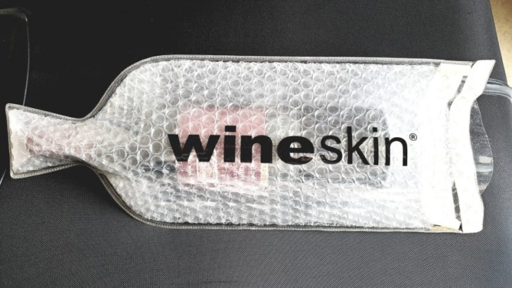  해외여행에서 와인 사오기 요령-와인스킨(wineskin)과 와인기저귀(wine diaper)