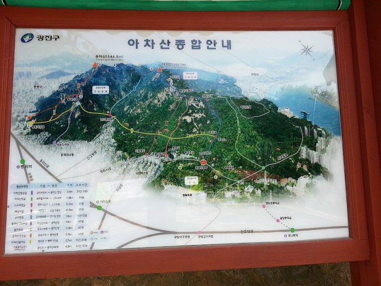  날씨좋은 주말 서울 광진구 아차산 둘레길 가볍게 등산 갔다왔습니다.