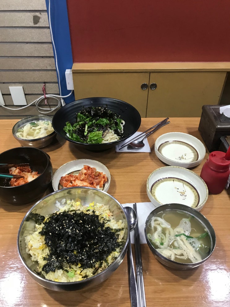  신림 칼국수 끝장나네요~