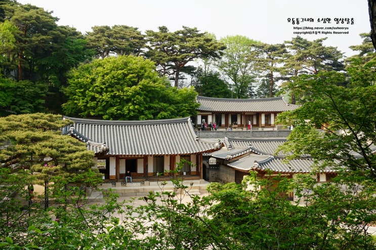 서울여행지 도심 속 정원 석파정