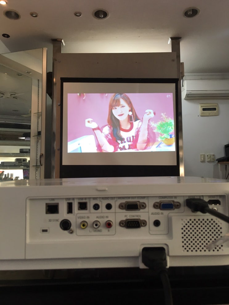  빔프로젝터 대여 기념일 이벤트 당일 렌탈