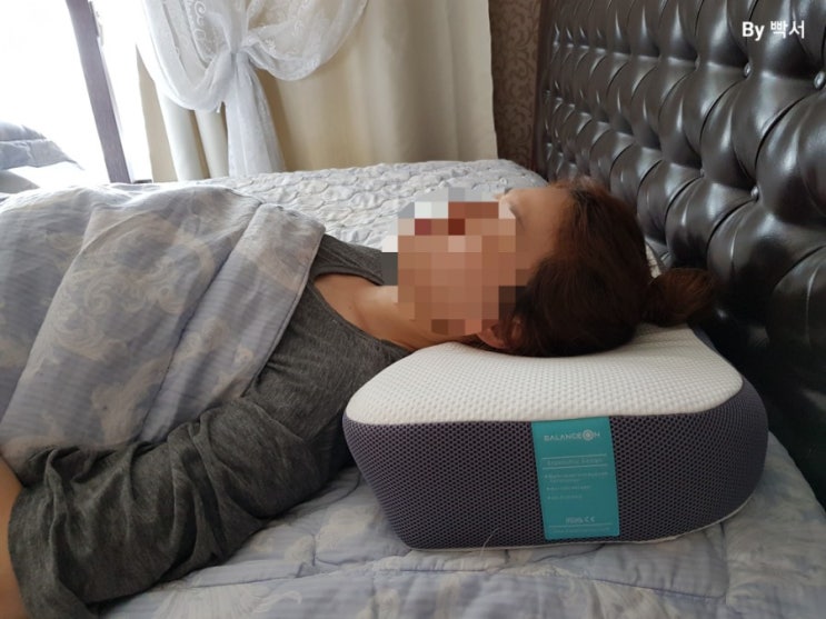  알짜왕베개 밸런스온 에어셀 베개로 꿀잠(숙면베개 사용후기)