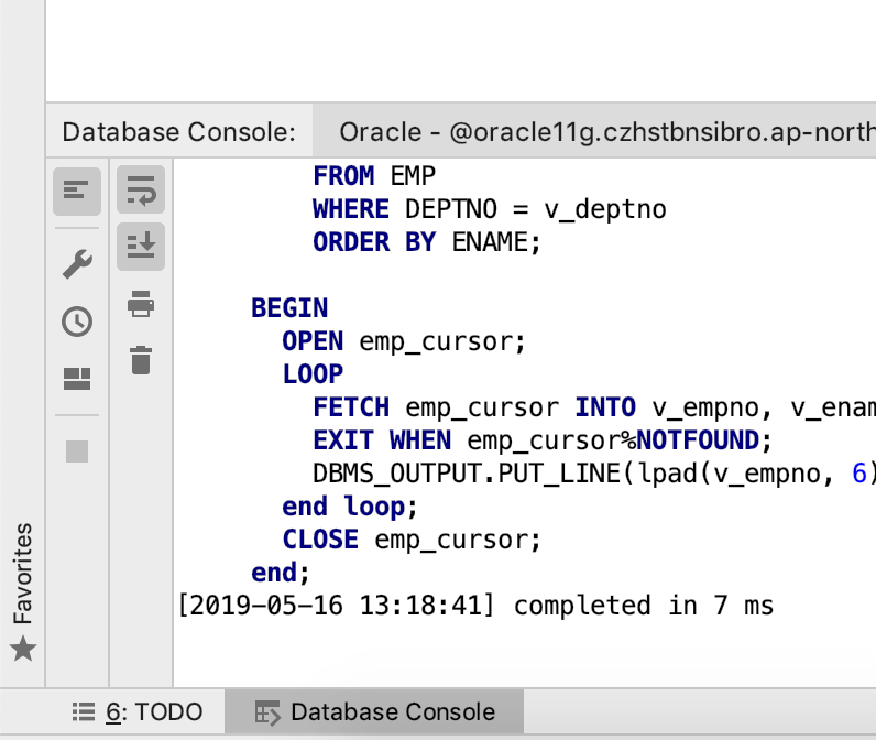 Datagrip 에서 set serveroutput on 하기 : 네이버 블로그