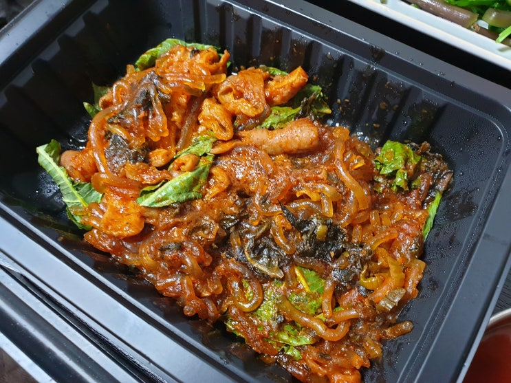  GS25 하하&김종국 야채곱창볶음 후기, 편의점 혼술안주 리뷰