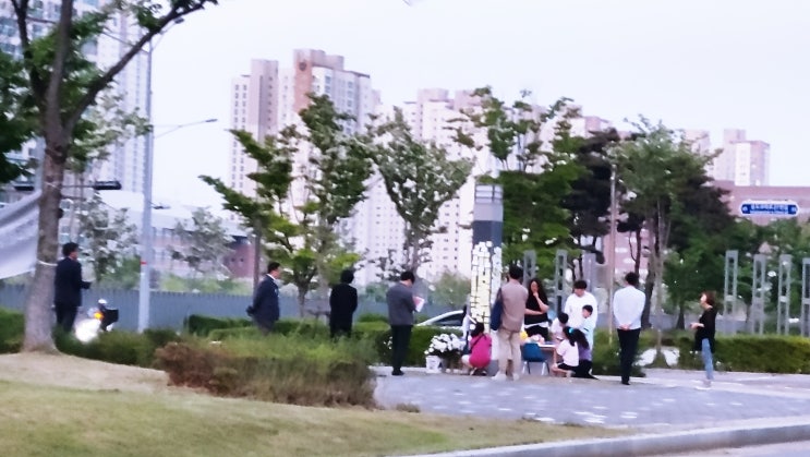  송도 초등학생 교통사고 현장 갔다왔습니다.