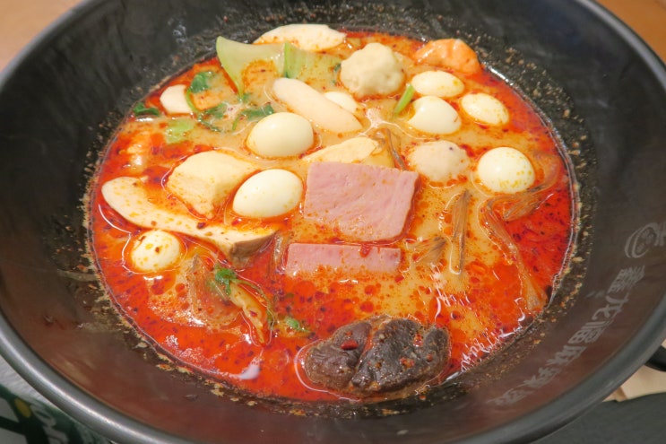  안산 롯데백화점 푸드코트 메뉴 추천! 신룽푸 마라탕