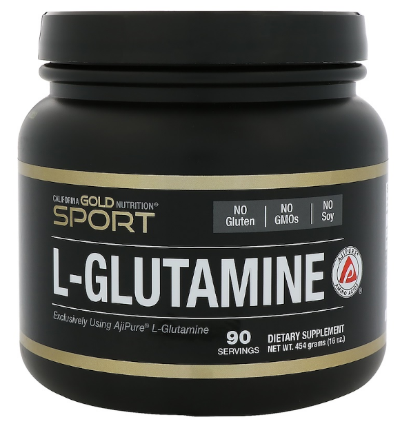[캘리포니아골드뉴트리션] 글루타민 L-Glutamine Powder, 454g