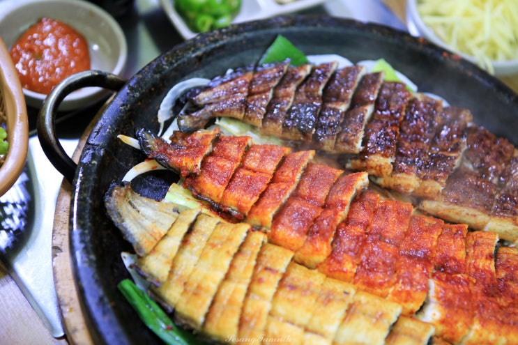 파주 장어 맛집 ,  감악산 출렁다리 가까운 임진강수라상