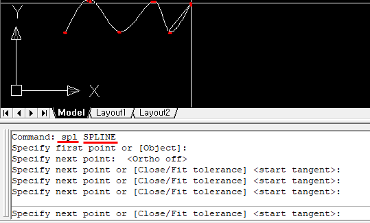 Autocad14 polyline polyedit Rectang Explode polygon Spline Xline Donut ...