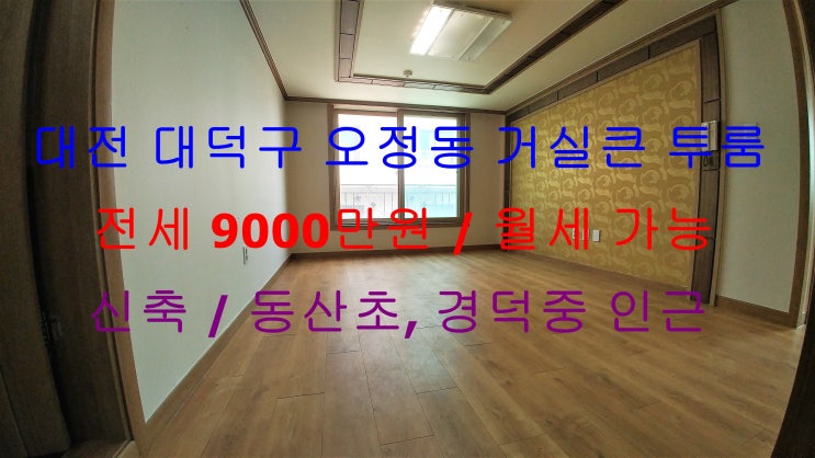  (대전 대덕구 오정동) 동산초등학교 , 경덕중학교 인근에 있는 신축 투룸이에요 ~ ^^