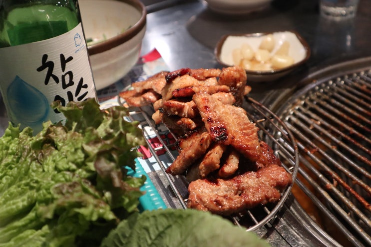  [해운대맛집] 삼겹,오겹이 너무 맛있는 산청흑돼지 오겹살 생고기전문점 돈통:D 모임, 회식도 좋아요^^