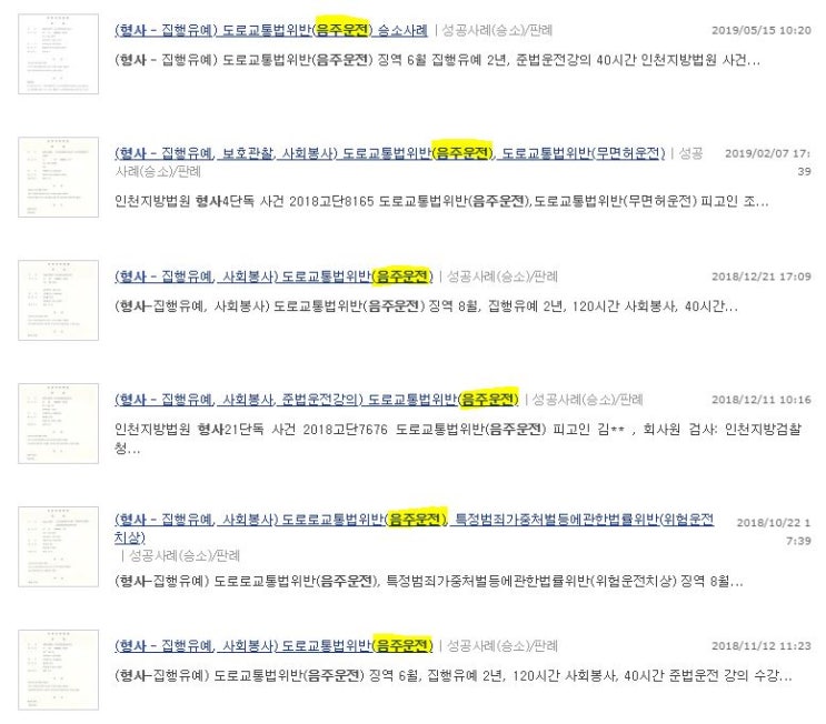  음주운전 형사처벌, 이것 모르면 처벌 면할 수 없다.