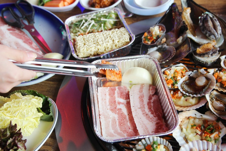  을왕리 조개구이 / 해신장보고 : 설레여!