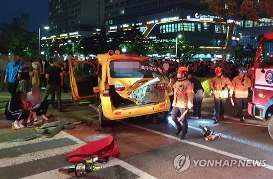 인천 송도 교통사고